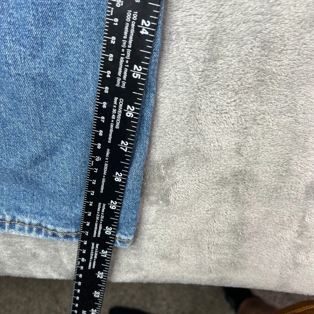 Levi's Premium 541 Slim Jeans Mens 32x32 Blue Medium Wash Five Pocket Denim